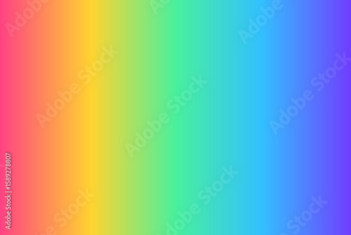 Abstract Pride Rainbow Gradient Background. Vibrant LGBTQ Colors. Bg. Wallpaper. Vector Illustration