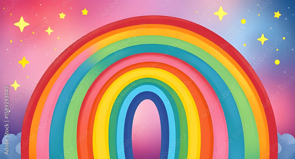 Obraz premium abstract rainbow background