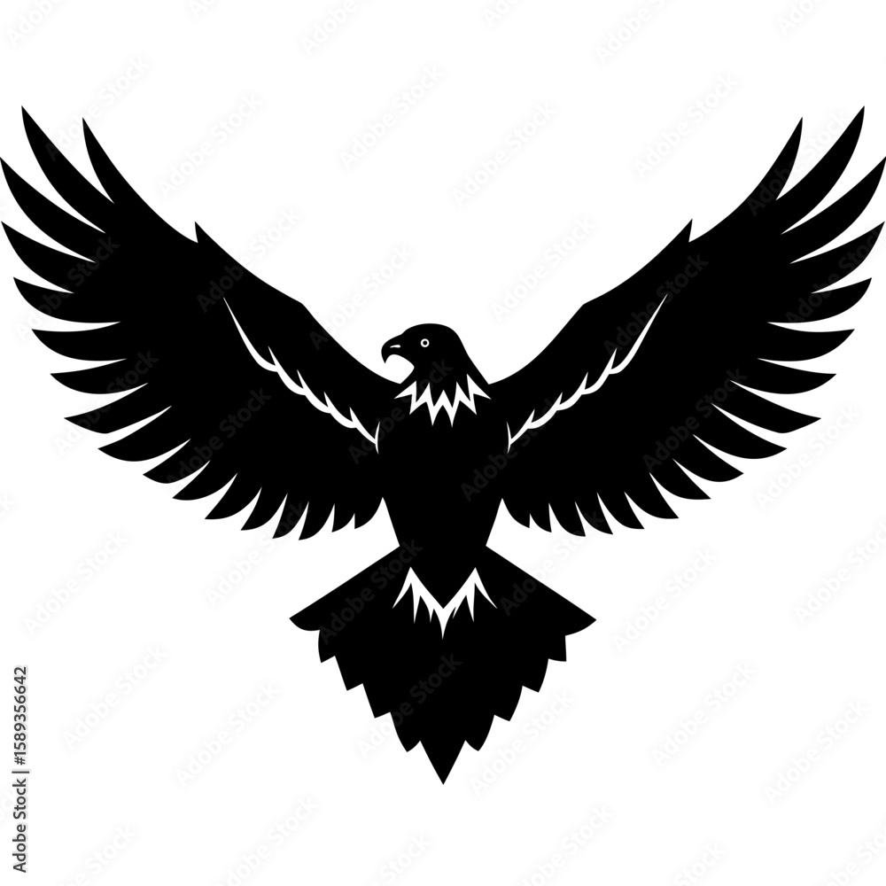 Obraz premium eagle in the form