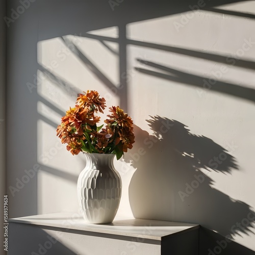 flowers in the window