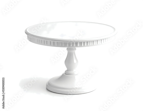 Cake Stand on White Background