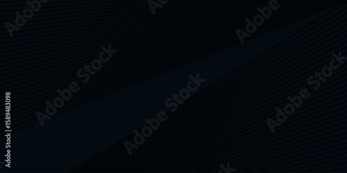 Luxury Elegant Super Car Automobile Urban Design Background. Premium Black Silver Metallic Shine lines Effect Display showroom in store. Luxurious