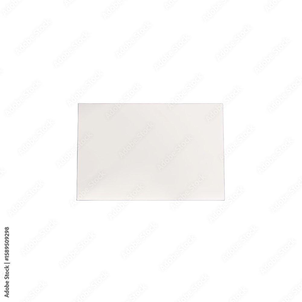 Blank white rectangular surface Blank white rectangular surface