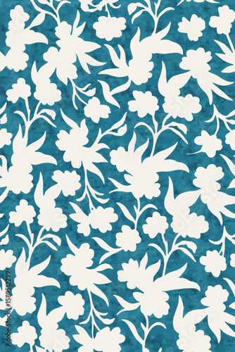 top and kurti design floral pattern