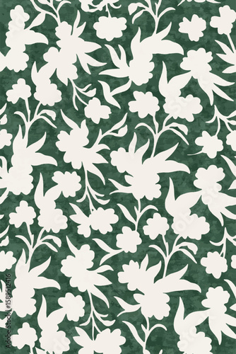 top and kurti design floral pattern