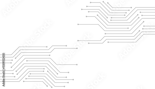 Abstract Technology Background , circuit board with copy space