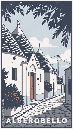 Whispers of Stone – Vintage Charm of Alberobello, Apulia