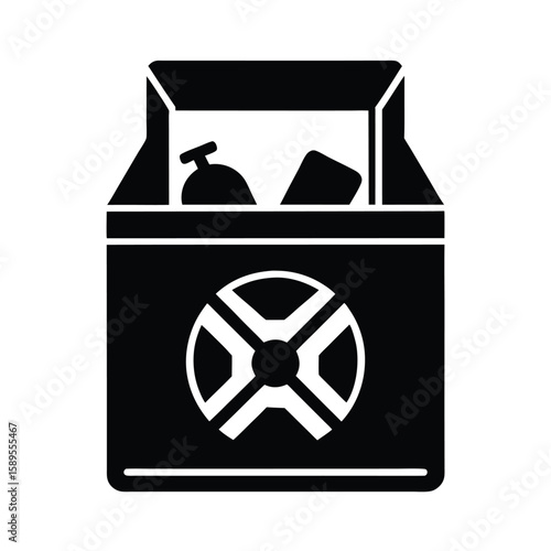 Survival Food Pack Icon Vector Illustration
