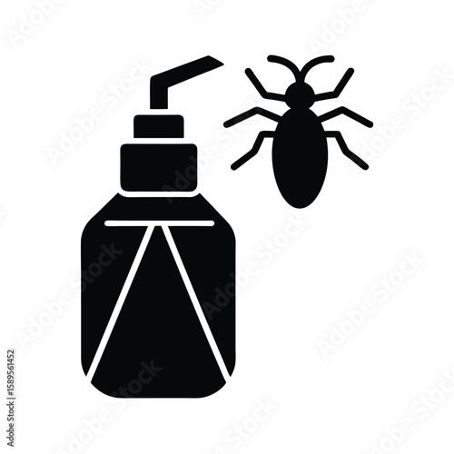 Bug Spray Icon Vector Illustration