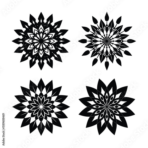 Beautiful Flower Mandala Bundle