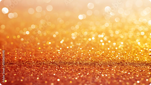 Fiery orange glitter sparkle bokeh texture