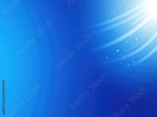 Azure gradient background featuring abstract light streaks and soft, subtle specks creating a dynamic, ethereal design