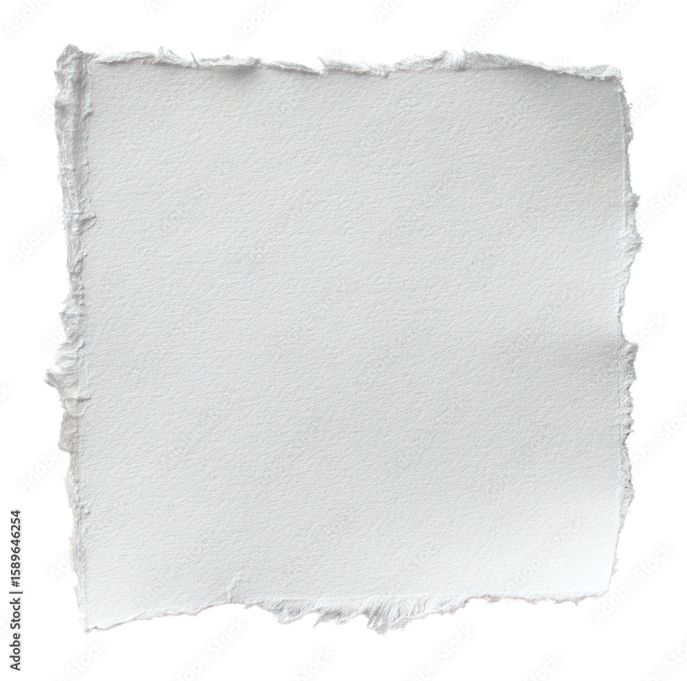 Obraz premium PNG Torn edge paper background design white.
