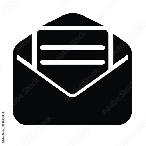 vector illustration of an email icon