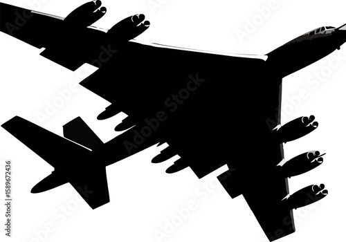 American B2 Bomber Fighter Jet