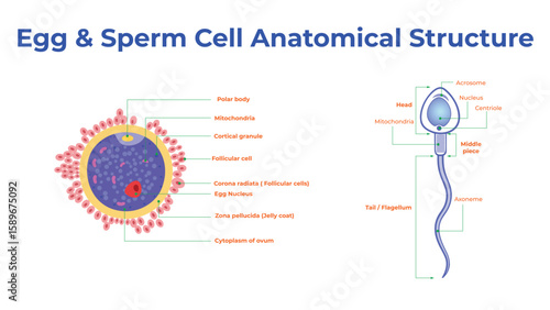 Structure Of Human Sperm Spermatozoa