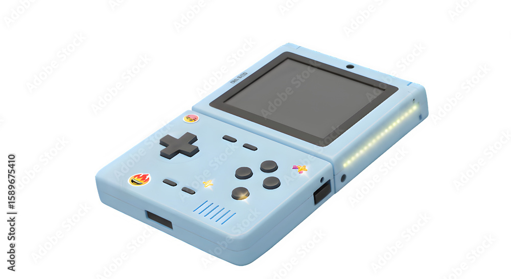 Floating Gen Z Game Console PNG – Kawaii Tech Style Floating Gen Z Game Console PNG – Kawaii Tech Style