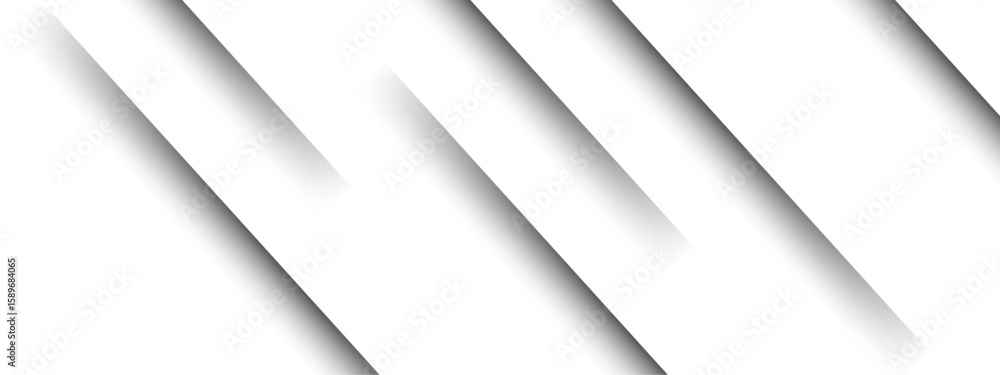 Abstract clean white background with diagonal cut-out lines and soft shadows. Minimalist, geometric grayscale color palette, modern elegance. Layered paper, folded surfaces with presentation template Abstract clean white background with diagonal cut-out lines and soft shadows. Minimalist, geometric grayscale color palette, modern elegance. Layered paper, folded surfaces with presentation template