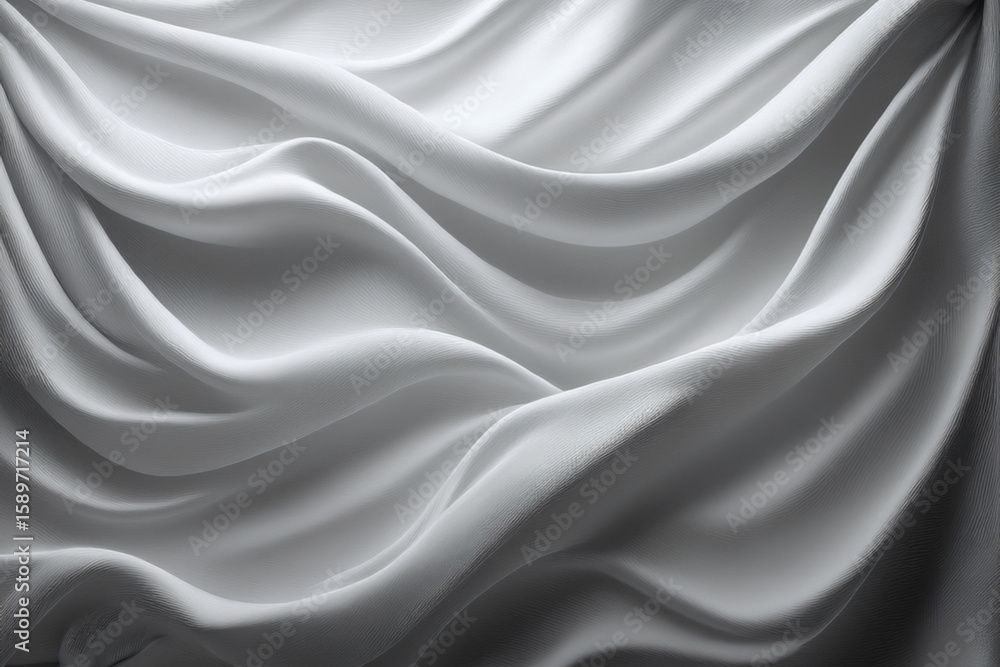 Obraz premium white flag waving