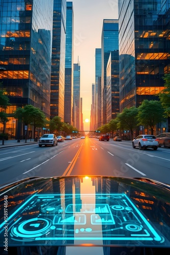 Autonomous driving cityscapes urban mobility future transportation technology innovation cars
