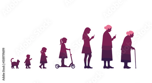 Tracing the evolution of human connection through digital devices over time
