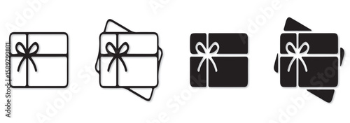 gift icon set