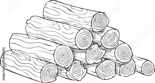 stack of wood.Logs in a logpile.backgrounds, hardwood, material, no people, rough, variation, weathered, abstract, close-up, cross section, design element, illustration, industry, rustic, shape, 