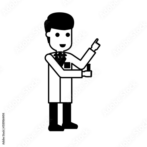 Illustration of Medical Technologist