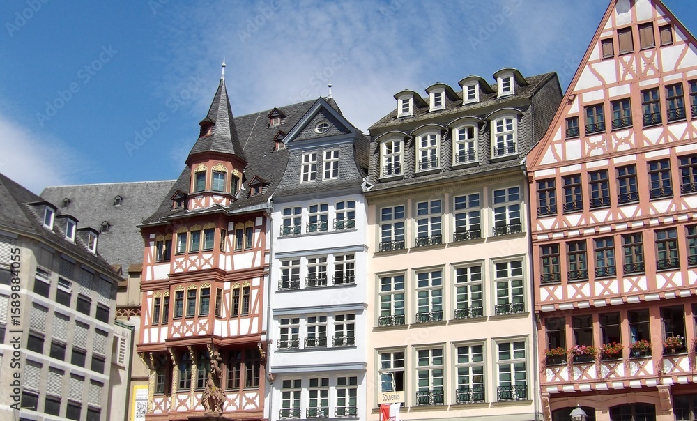 Obraz premium Der Römer in Frankfurt am Main