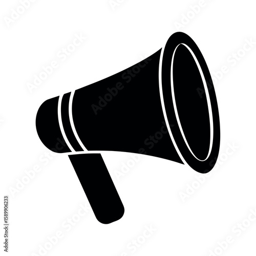 Megaphone Marketing Logo Icon Vector Illustration