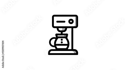 Home Kitchen Coffee Maker Brewing Hot Beverage Appliance