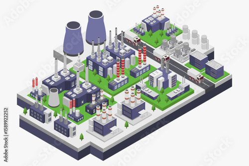 Modern Industry isometric