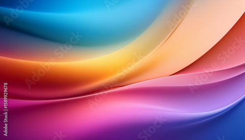 colorful abstract background with bokeh and soft light effects