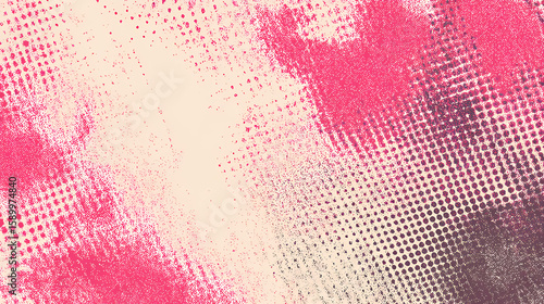 Grunge halftone texture. risograph texture. Illustration