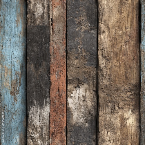 Vertical wood planks texture rustic setting 6k resolution natural patterns detailed view artistry of nature