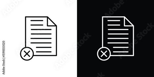 Paperless icon black vector concept - stock vector.