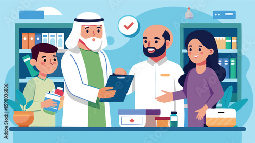 Digital Transformation in Action: Families, Students & Professionals Working Together in Modern Workspace