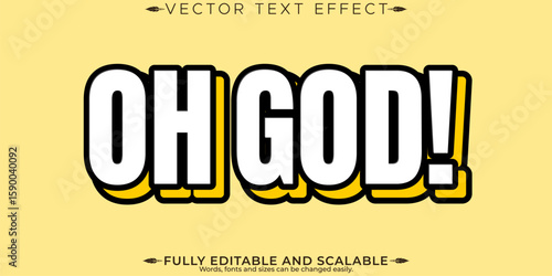 Retro vintage text effect, editable 70s and 80s text style