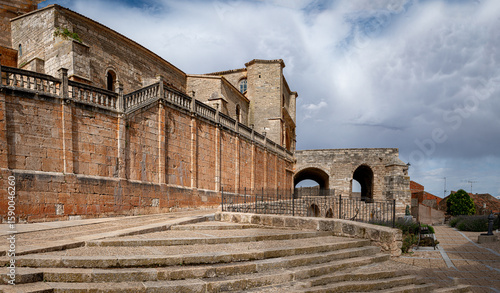 Collegiate Church of the Assumption of Santa Maria del Campo. Burgos, Spain