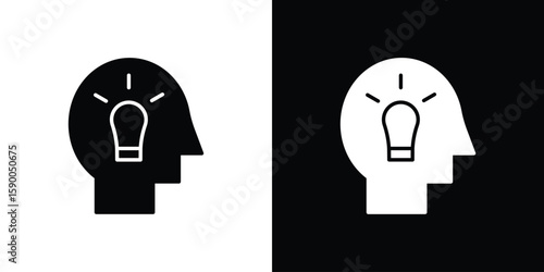Understand icon vector flat symbol, glyph sign. icon concept illustration
