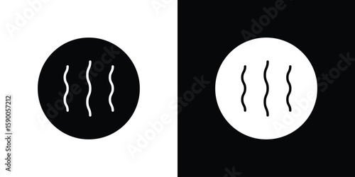 Hot icon vector flat symbol, glyph sign. icon concept illustration