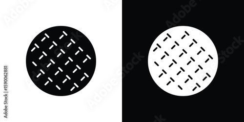Anti skid feet icon vector flat symbol, glyph sign. icon concept illustration