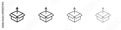 Product release icon collection. Vector illustration EPS10.