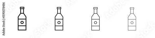 Olive oil icon collection. Vector illustration EPS10.