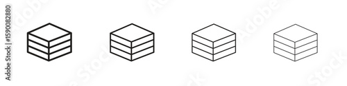 Data center icon collection. Vector illustration EPS10.