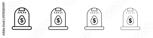 Business incubator icon collection. Vector illustration EPS10.