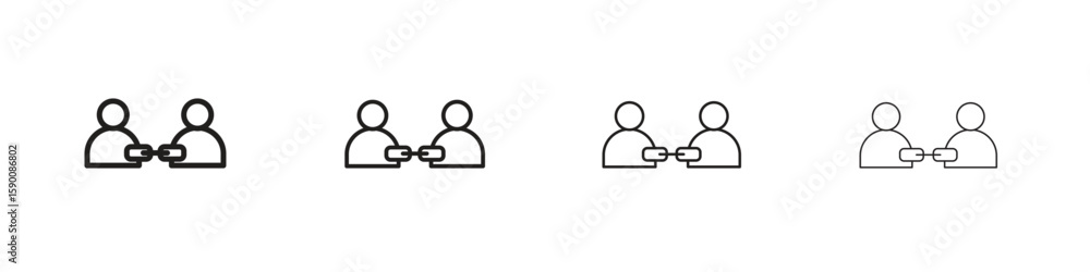 Affiliate link icon collection. Vector illustration EPS10. Affiliate link icon collection. Vector illustration EPS10.