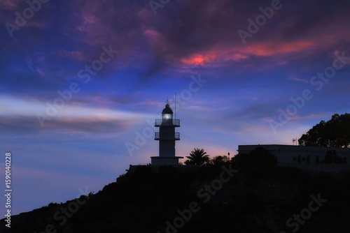 Wallpaper Mural Aerial view of the beautiful lighthouse for graphic design. Torontodigital.ca