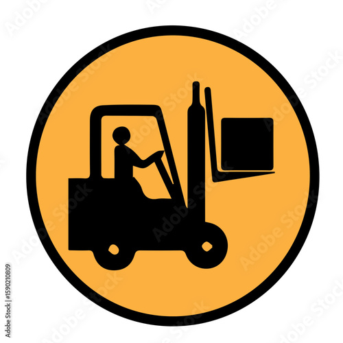 icon forklift area