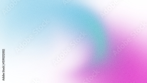 Foto Vibrant abstract pink blue color grainy soft gradient isolated on transparent background, noise texture for backdrop banner header poster cover wallpaper brochure design